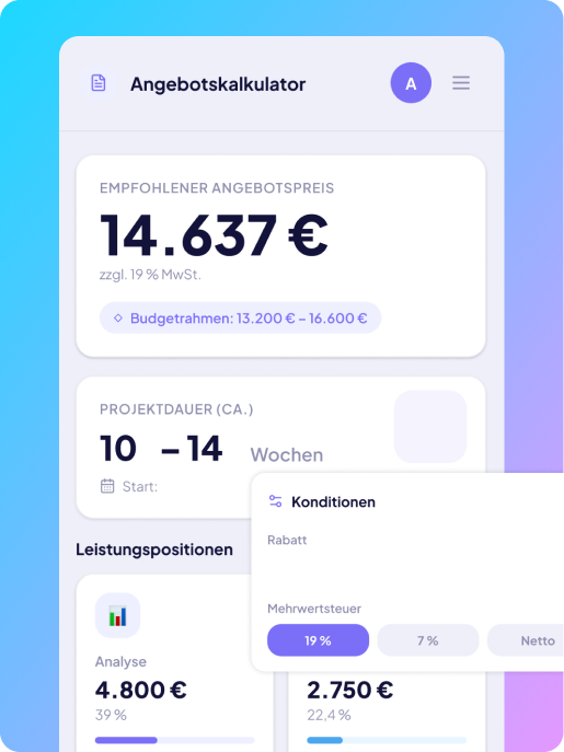 Ansicht verschiedener Web-Apps