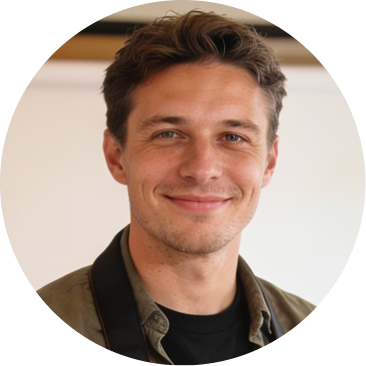 Portraitbild von Oliver Becker, Selbstständiger Hochzeits- und Eventfotograf