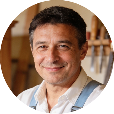 Portrait von Markus Benedikt, Selbstständiger Schreinermeister