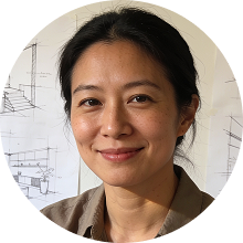 Portrait von Maya Lin, Innenarchitektin