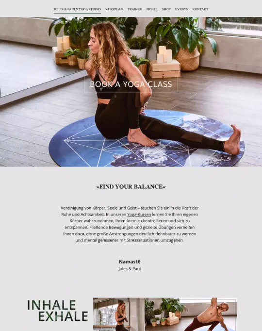 Vorschau: Yoga